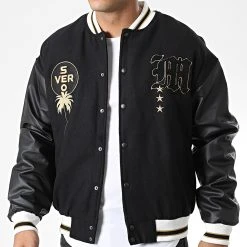 Promo 🌟 Veste Teddy 7427 Noir de Classic Series 💯 -HautStyle Boutique classic series 339408 7427 NOIR BULE 20221004T155449 03