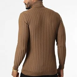 Meilleure affaire 🎁 Pull Col Roulé APR-334 Camel de Classic Series 😍 -HautStyle Boutique classic series 340516 APR 334 CAMEL 20220929T161319 04