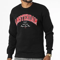 Budget ⌛ Sweat Crewneck 1121 Noir de Classic Series ⭐