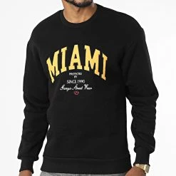 Nouveau ⭐ Sweat Crewneck 1119 Noir de Classic Series ⌛