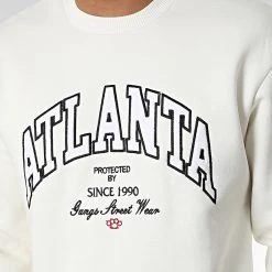 Le moins cher 🔥 Sweat Crewneck 1122 Beige Clair de Classic Series ⌛ -HautStyle Boutique classic series 340769 GK 1122 EKRU 20221006T151726 02