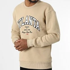 Sortie 😀 Sweat Crewneck 1122 Beige de Classic Series 👏 -HautStyle Boutique classic series 340771 GK 1122 BEJ 20220929T160821 03