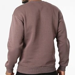 Promo 😍 Sweat Crewneck 1124 Marron de Classic Series 🧨 -HautStyle Boutique classic series 340772 GK 1124 MURDUM 20220929T161116 04
