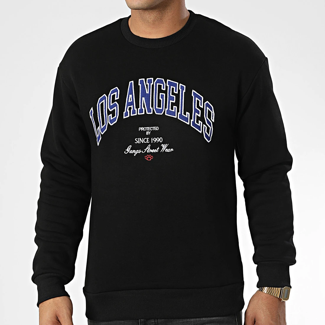 Promo 🌟 Sweat Crewneck 1120 Noir de Classic Series ✨ 3 Promo 🌟 Sweat Crewneck 1120 Noir de Classic Series ✨