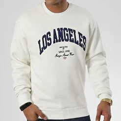 Remise 🌟 Sweat Crewneck 1120 Beige Clair de Classic Series 😀 -HautStyle Boutique classic series 340778 GK 1120 EKRU 20221006T151800 03