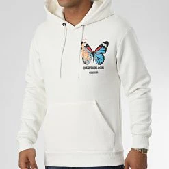 Meilleure vente 🔥 Sweat Capuche 1126 Beige Clair de Classic Series 🌟 -HautStyle Boutique classic series 340779 GK 1126 EKRU 20221006T151844 04