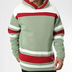 Grosses soldes ❤️ Sweat Capuche 1109 Vert Kaki Clair de Classic Series ❤️ -HautStyle Boutique classic series 340794 GK 1109 YOSUN 20221006T152628 03