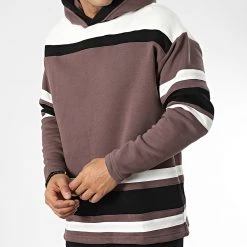 Acheter 👏 Sweat Capuche 1109 Marron de Classic Series 😉 -HautStyle Boutique classic series 340795 GK 1109 MURDUM 20221006T152655 03