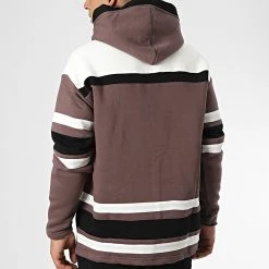 Acheter 👏 Sweat Capuche 1109 Marron de Classic Series 😉 -HautStyle Boutique classic series 340795 GK 1109 MURDUM 20221006T152656 04