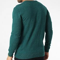 Tout neuf ⌛ Pull Col V 6745 Vert de Classic Series ⌛ -HautStyle Boutique classic series 342220 6745 VERT SAPIN 20221020T135235 04