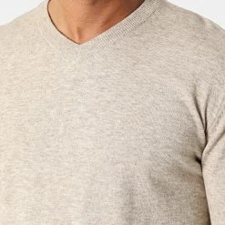 Coupon ❤️ Pull Col V 6745 Beige de Classic Series 😉 -HautStyle Boutique classic series 342223 6745 BEIGE 20221020T135039 02