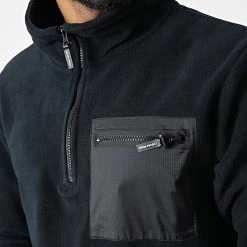 Coupon ❤️ Sweat Polaire Col Zippé DP-10022-005 Noir de Classic Series ⭐ -HautStyle Boutique classic series 342296 DP 10022 005 435 20221021T152707 02