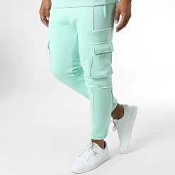 Nouveau ⭐ Ensemble De Survetement 1108 Vert Clair de Classic Series 🧨 -HautStyle Boutique classic series 342474 GK 1108T MINT 20221013T151440 04