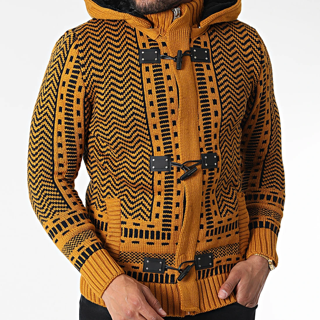 Acheter ⭐ Gilet Zippé Capuche 3007 Orange de Classic Series 🎁 5 Acheter ⭐ Gilet Zippé Capuche 3007 Orange de Classic Series 🎁 – Image 3