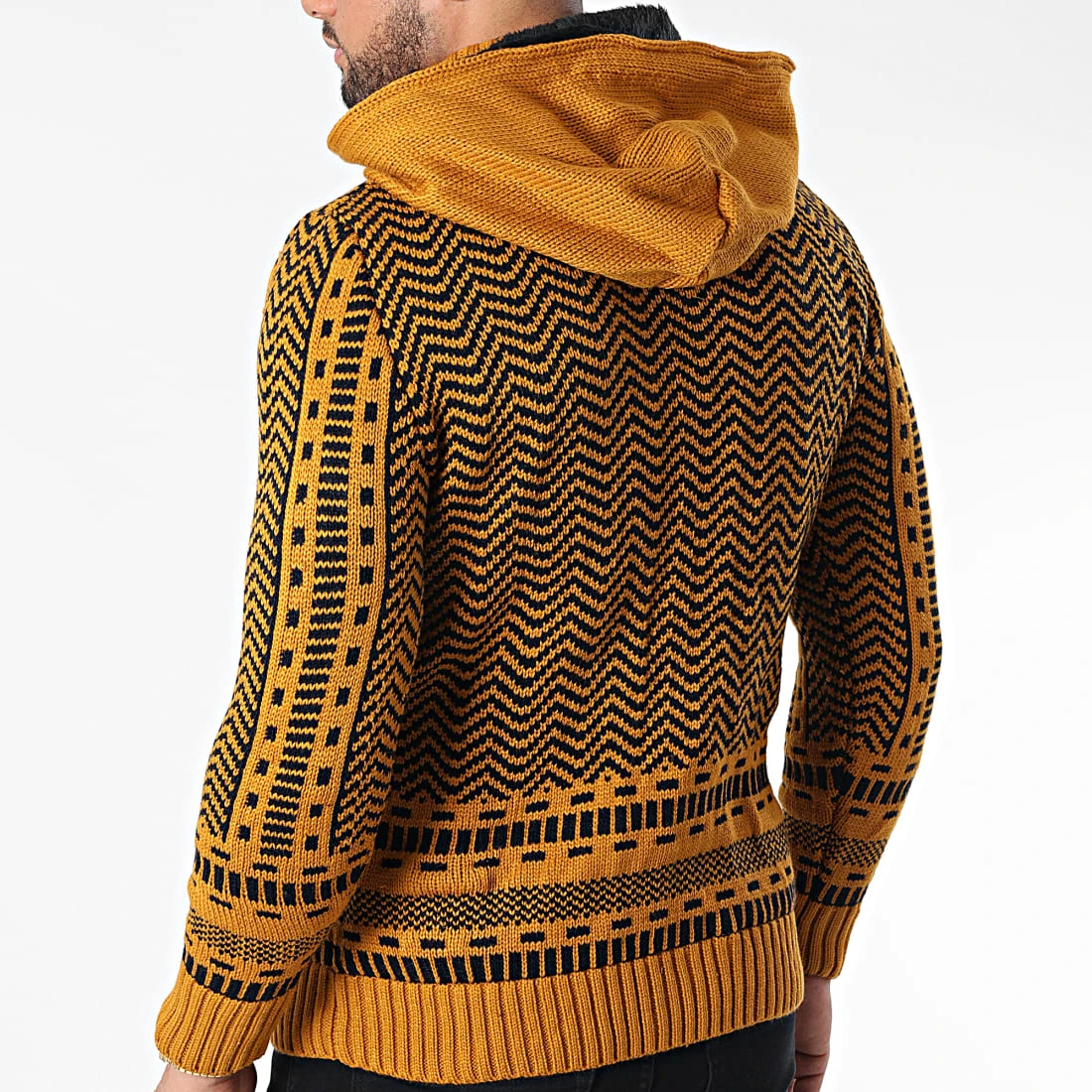 Acheter ⭐ Gilet Zippé Capuche 3007 Orange de Classic Series 🎁 6 Acheter ⭐ Gilet Zippé Capuche 3007 Orange de Classic Series 🎁 – Image 4