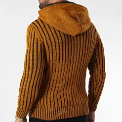 Offres 🎉 Gilet Zippé Capuche 3010 Orange de Classic Series 🎉 -HautStyle Boutique classic series 342668 3010 MOUTARDE 20221007T155126 04