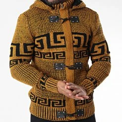 Bon marché 🛒 Gilet Zippé Capuche 3014 Orange de Classic Series ❤️ 8 Bon marché 🛒 Gilet Zippé Capuche 3014 Orange de Classic Series ❤️ -HautStyle Boutique classic series 342677 3014 YELLOW BLACK 20221007T160936 03