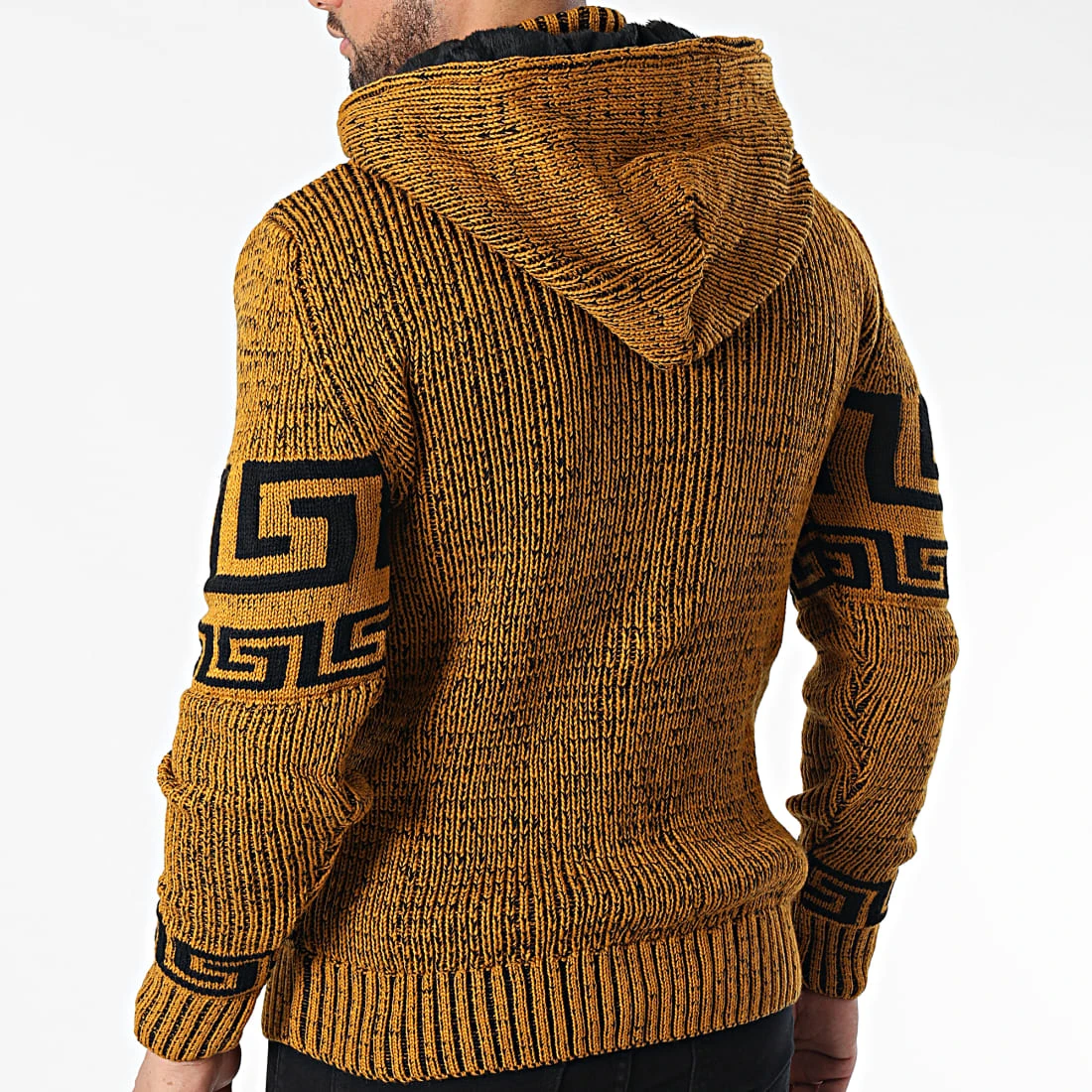 Bon marché 🛒 Gilet Zippé Capuche 3014 Orange de Classic Series ❤️ 6 Bon marché 🛒 Gilet Zippé Capuche 3014 Orange de Classic Series ❤️ – Image 4