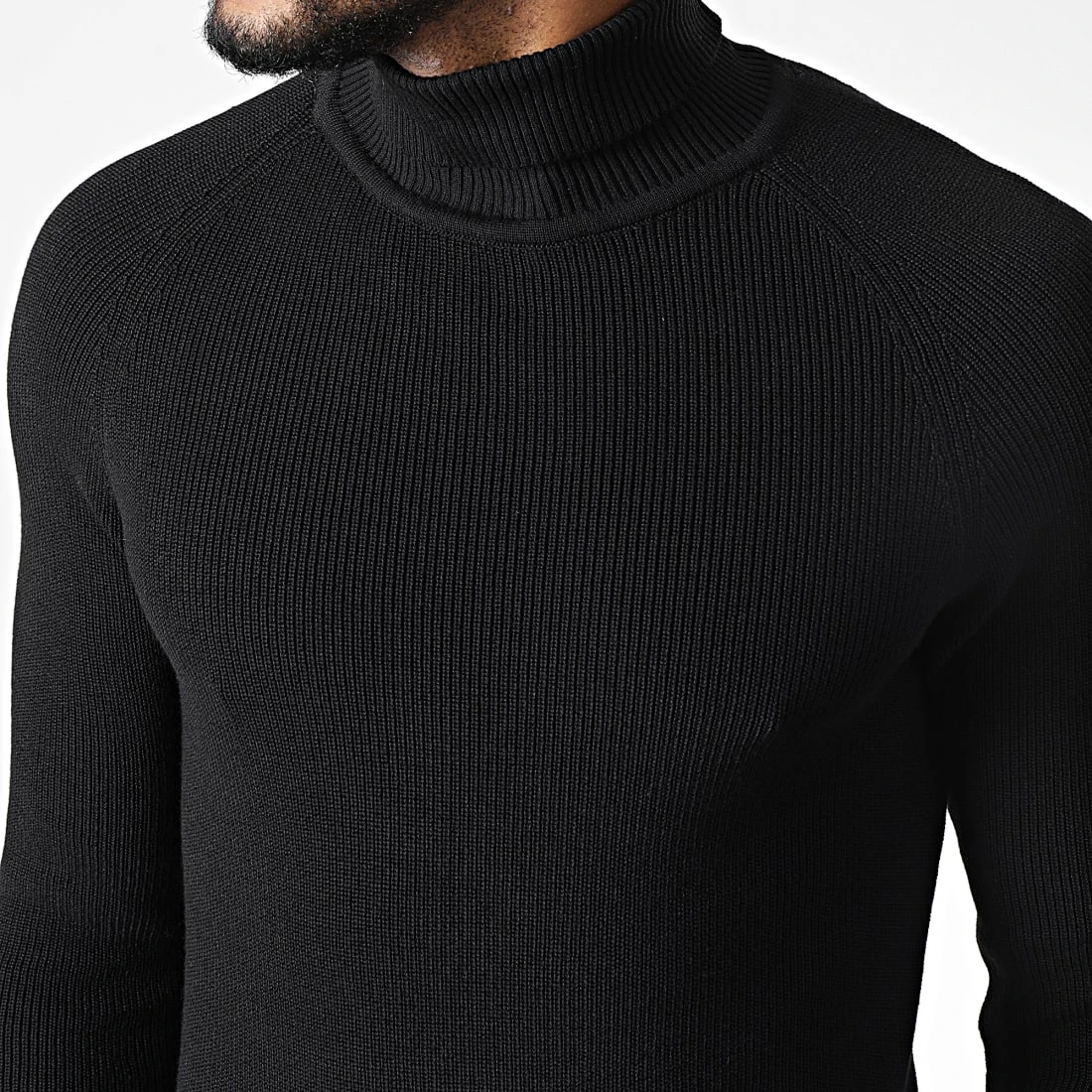 Meilleure vente 👏 Pull Col Roulé 2010 Noir de Classic Series ✨ 4 Meilleure vente 👏 Pull Col Roulé 2010 Noir de Classic Series ✨ – Image 2