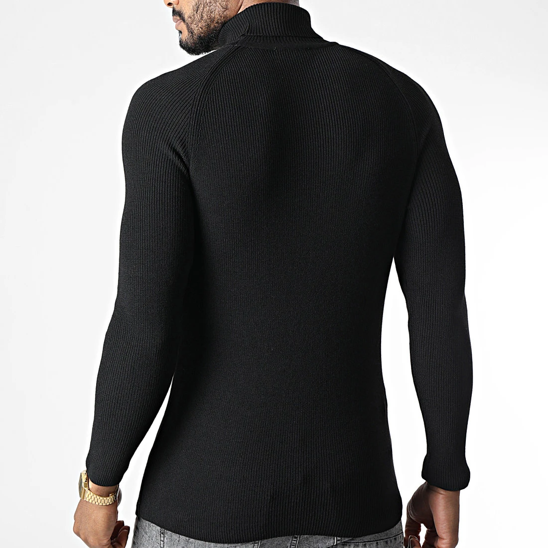 Meilleure vente 👏 Pull Col Roulé 2010 Noir de Classic Series ✨ 6 Meilleure vente 👏 Pull Col Roulé 2010 Noir de Classic Series ✨ – Image 4