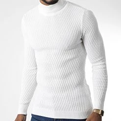 Les meilleures critiques de 🌟 Pull Col Roulé 1596 Beige Clair de Classic Series ⭐ -HautStyle Boutique classic series 342749 1596 BLANC 20221021T151952 03