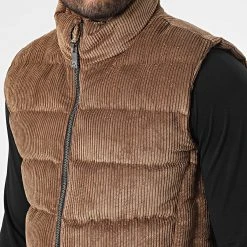 Remise 🔥 Veste Sans Manches 407 Marron de Classic Series 🥰 -HautStyle Boutique classic series 343262 407 KAHVE 20221014T153128 02