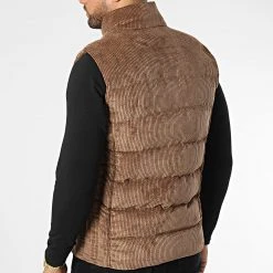 Remise 🔥 Veste Sans Manches 407 Marron de Classic Series 🥰 -HautStyle Boutique classic series 343262 407 KAHVE 20221014T153132 04