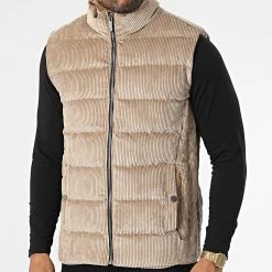 Bon marché ✔️ Veste Sans Manches 407 Beige de Classic Series ✔️