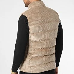 Bon marché ✔️ Veste Sans Manches 407 Beige de Classic Series ✔️ -HautStyle Boutique classic series 343263 407 VIZON 20221014T153204 04