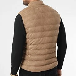 Nouveau 💯 Veste Sans Manches 403 Beige Foncé de Classic Series 🛒 -HautStyle Boutique classic series 343265 403 VIZON 20221014T153148 04