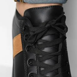 Meilleure affaire ⭐ Baskets 027 Noir Marron de Classic Series 🥰 -HautStyle Boutique classic series 343334 027 SIYAH TABA 20221011T144020 03