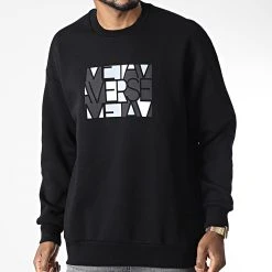 Top 10 ⌛ Sweat Crewneck 9901 Noir de Classic Series 🔥