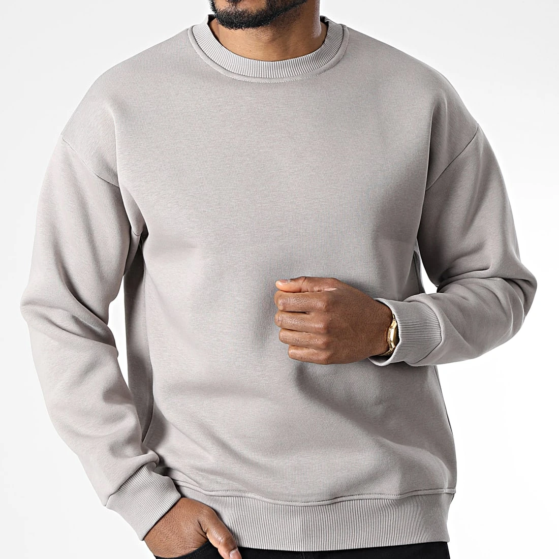 Grosses soldes ✔️ Sweat Crewneck 8902 Gris de Classic Series 😍 5 Grosses soldes ✔️ Sweat Crewneck 8902 Gris de Classic Series 😍 – Image 3