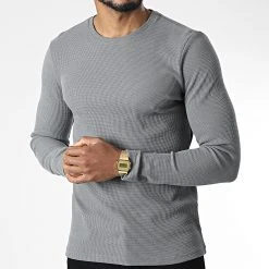 Nouveau ✔️ Tee ✨ Shirt Manches Longues 7900 Gris de Classic Series 👏 -HautStyle Boutique classic series 344444 7900 009 20221020T155514 03