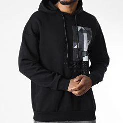 De gros ✔️ Sweat Capuche 9801 Noir de Classic Series 🧨 -HautStyle Boutique classic series 344453 9801 001 20221020T155213 03