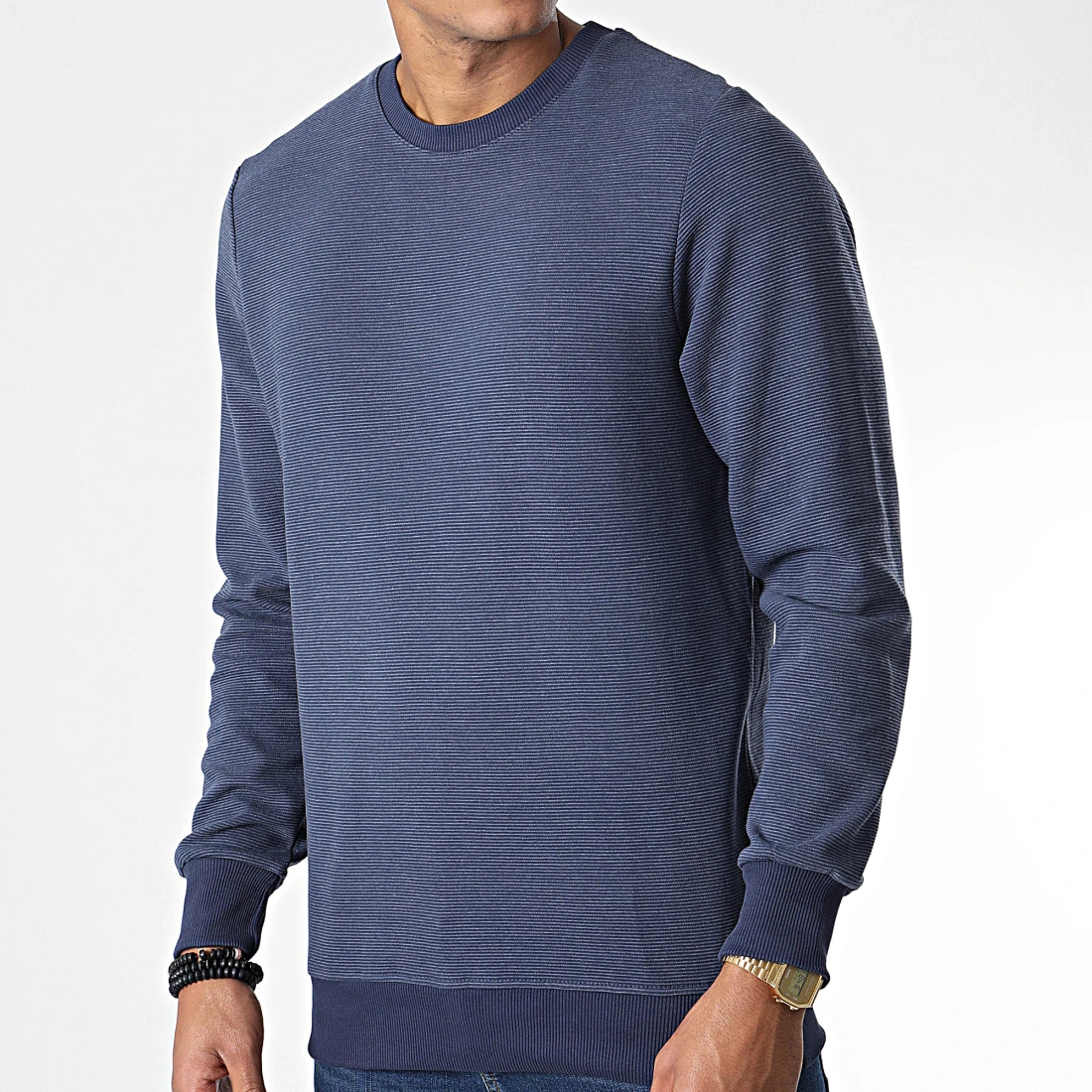 Budget ✨ Sweat Crewneck 7903 Bleu Marine de Classic Series 🛒 3 Budget ✨ Sweat Crewneck 7903 Bleu Marine de Classic Series 🛒