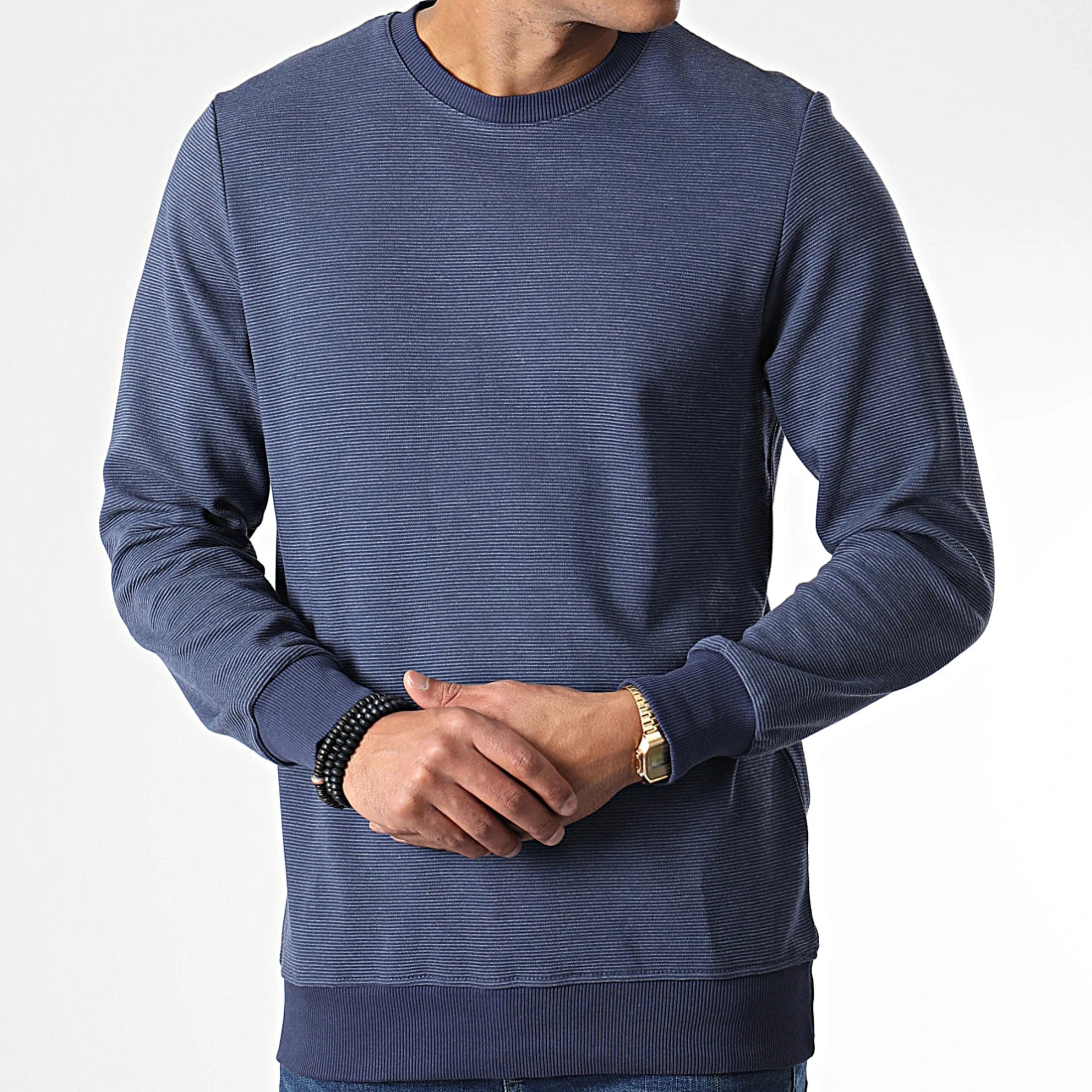 Budget ✨ Sweat Crewneck 7903 Bleu Marine de Classic Series 🛒 5 Budget ✨ Sweat Crewneck 7903 Bleu Marine de Classic Series 🛒 – Image 3