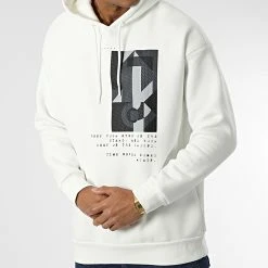 Le moins cher 🥰 Sweat Capuche 9801 Blanc de Classic Series ⌛ -HautStyle Boutique classic series 344543 9801 006 20221027T155254 03