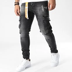 Tout neuf 👏 Jean Cargo 15454 Gris Anthracite de Classic Series ⭐