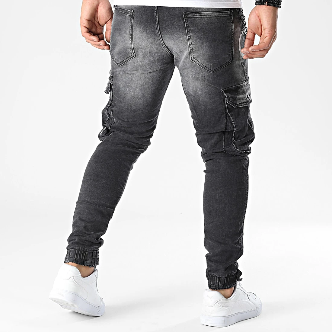 Meilleure vente ✔️ Jean Cargo 15455 Gris Anthracite de Classic Series 🌟 6 Meilleure vente ✔️ Jean Cargo 15455 Gris Anthracite de Classic Series 🌟 – Image 4