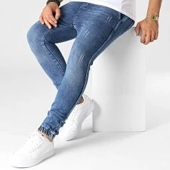 Remise 🥰 Jogger Pant DJ2271 Bleu Denim de Classic Series 👍 -HautStyle Boutique classic series 344562 DJ2271 20221024T143418 03
