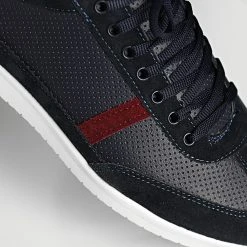 Promo 🎁 Baskets Nac-17 Navy Red de Classic Series 😀 -HautStyle Boutique classic series 344735 NAC 17 LACIVERT SUET RED 20221111T154553 02