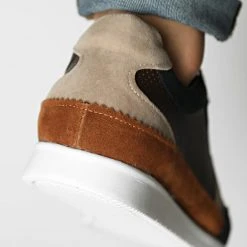 Meilleure affaire 👏 Baskets Nac-17 Brown Tobacco de Classic Series ⌛ -HautStyle Boutique classic series 344737 NAC 17 BROWN TABA SUET 20221111T154543 04