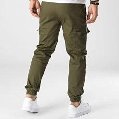 Vente flash ✔️ Pantalon Cargo ZA52 Vert Kaki de Classic Series 🎁 -HautStyle Boutique classic series 345061 ZA52 OLIVE 20221031T161401 04
