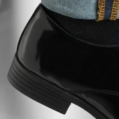 Tout neuf 👏 Chaussures De Ville 2540 Black Shiny de Classic Series 👍 -HautStyle Boutique classic series 345821 2540 SIYAH RUGA 1 20221103T155546 03