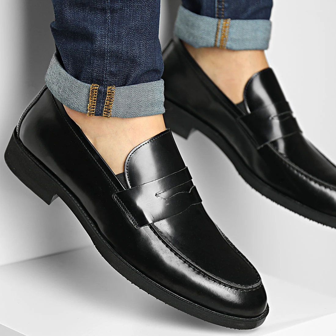 Budget ✔️ Mocassins 5129 Mat Black de Classic Series 😀 3 Budget ✔️ Mocassins 5129 Mat Black de Classic Series 😀