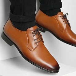 Coupon 🥰 Chaussures De Ville 4130 Tabac de Classic Series 🛒