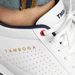 Meilleure affaire 🤩 Baskets 2554 White Navy Blue Red de Classic Series 🌟 -HautStyle Boutique classic series 345873 2554 WHT NAVY BLUE RED 20221102T143103 02