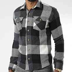 Coupon 💯 Surchemise A Carreaux 7029 Noir de Classic Series ✨ -HautStyle Boutique classic series 345927 7029 BLACK 20221031T141909 03