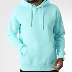 Meilleure vente 😀 Sweat Capuche 8801 Bleu Clair de Classic Series 🎁